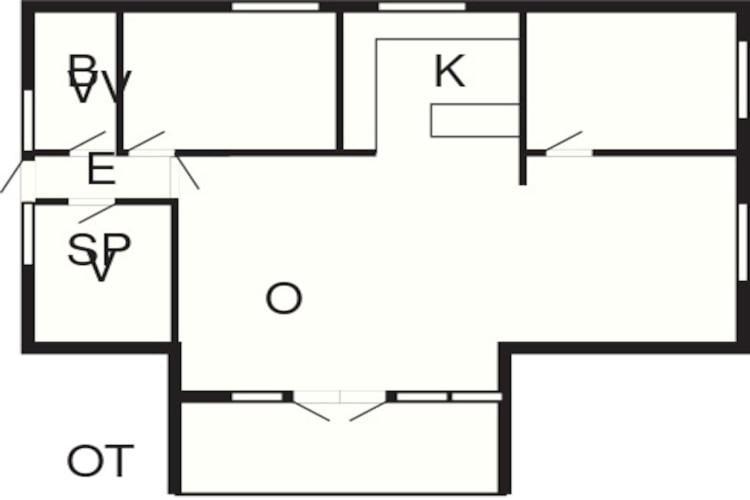6 Person Holiday Home In Ansager Eksteriør bilde